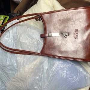 Gucci purse all leather